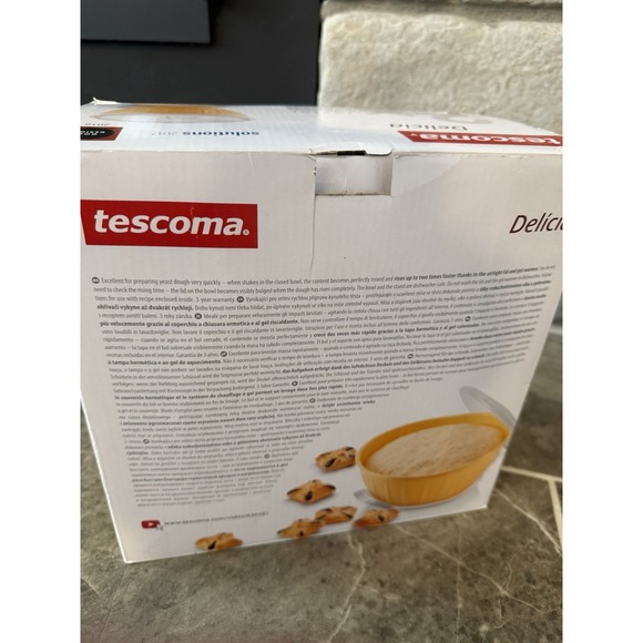 Tescoma Dough-Rising Yeast Bowl with Warmer, Sourdough Bread Making Tool Box - Picture 4 of 16